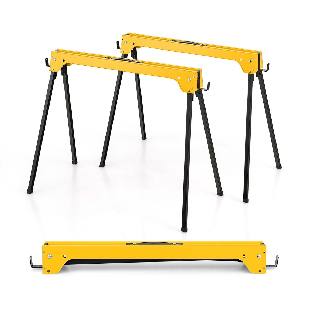 2 kokkupandavat saehobust kompaktse elektritööriista alusega pakk 92 x 48 x 74 cm
