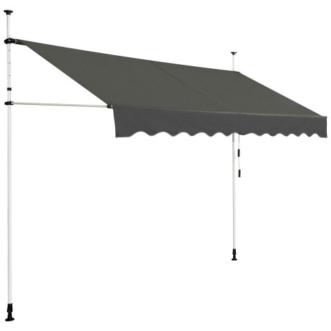 Laiendatav rõdu varikatus 300x120cm