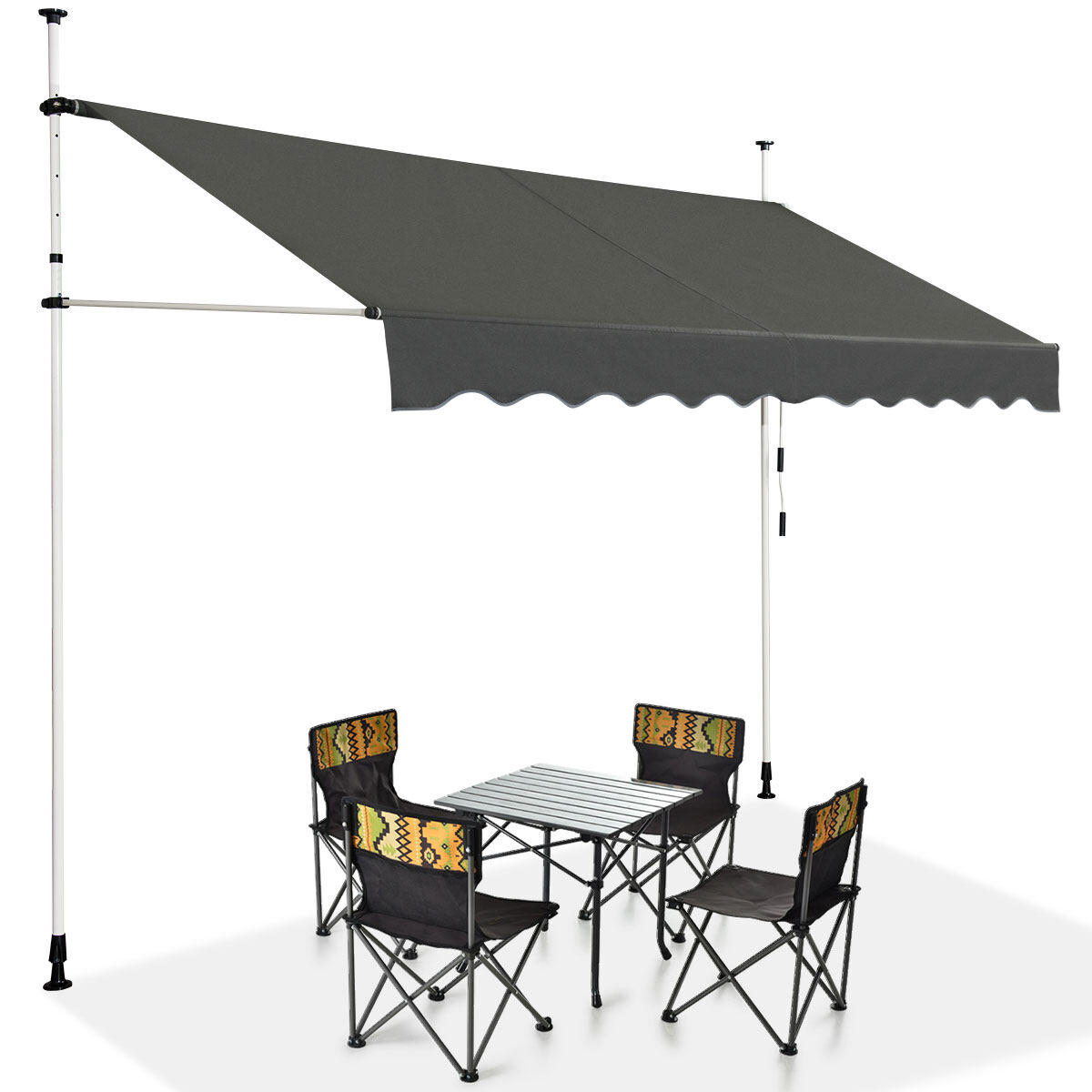 Laiendatav rõdu varikatus 300x120cm