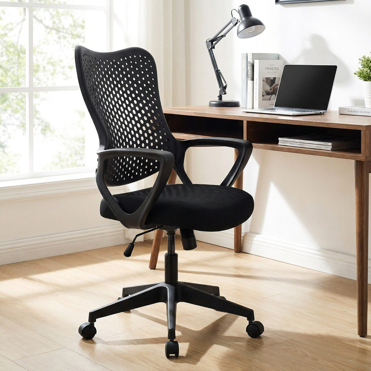Dettaglio prodotto - Sedia da ufficio ergonomica nero