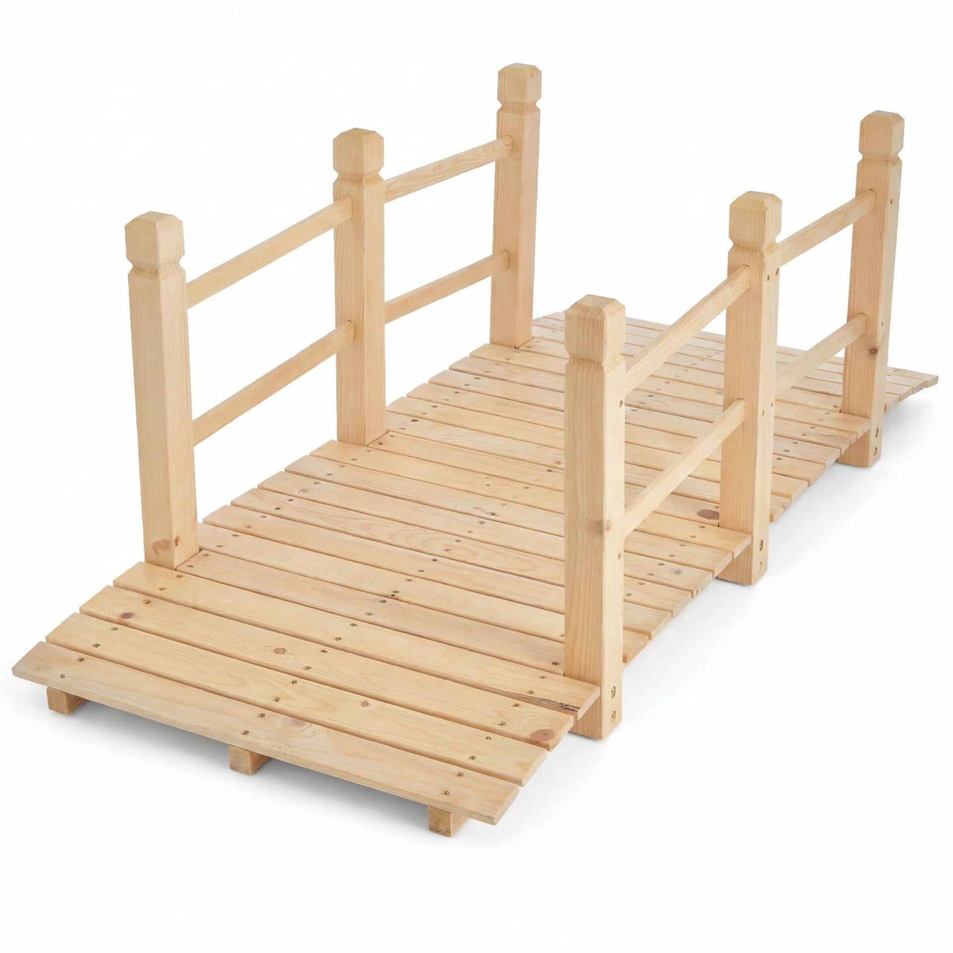150 x 67 x 55 cm aiasild kandevõimega 180 kg aiale - looduslik