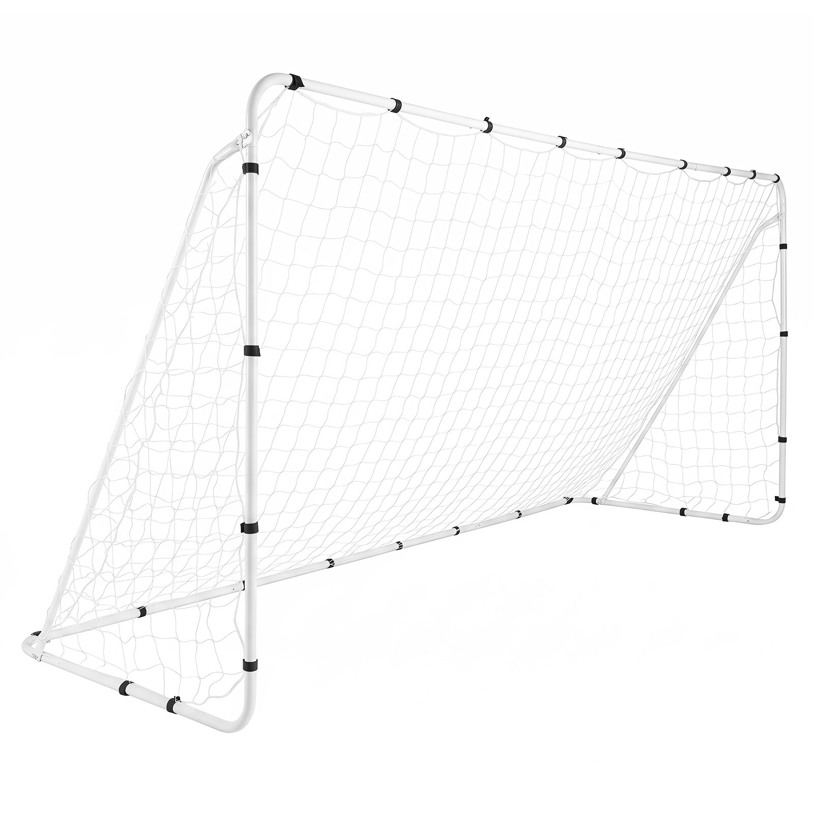 Jalgpallivärav 367 x 124 cm Metallraamiga jalgpallivärav lastele alates 3. eluaastast ja teismelistele