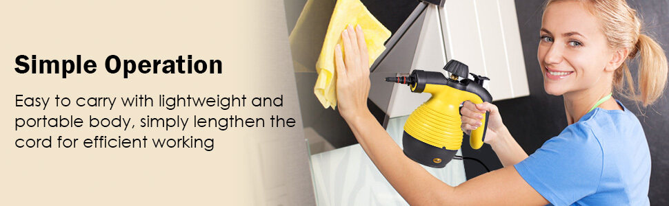 Handheld Pressurized Steam Cleaner