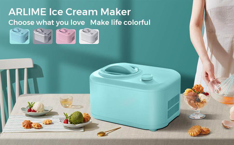 Automatic Ice Cream Maker with Compression Cooling