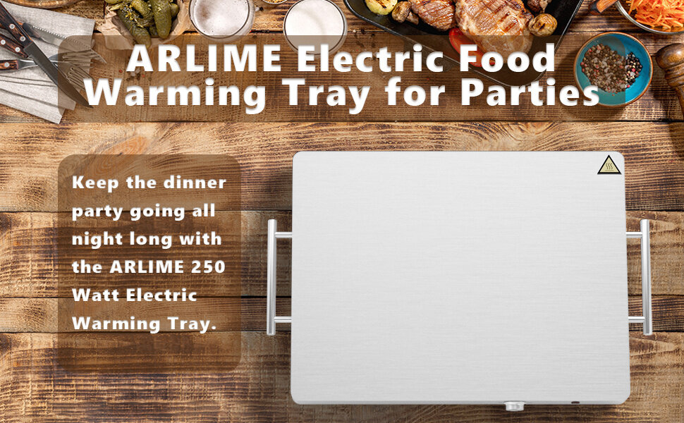 Electric Food Warming Tray for Parties