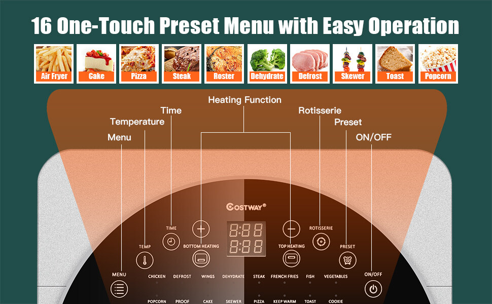 Oil-Free Toaster Oven