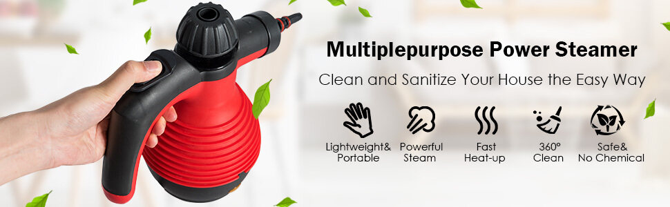 Handheld Pressurized Steam Cleaner