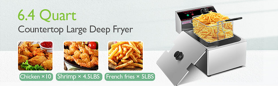 family size deep fryer