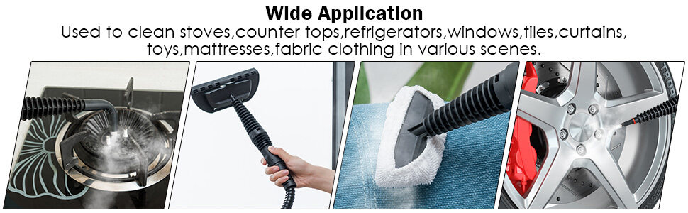 Handheld Pressurized Steam Cleaner