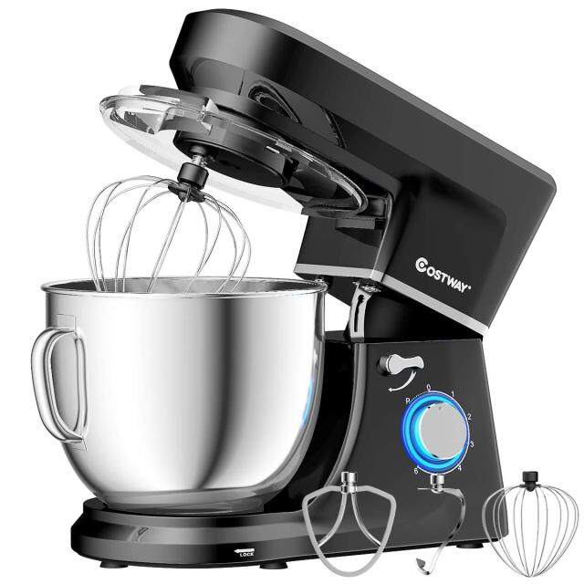 ARLIME Professional Stand Mixer, 7.5QT 660W Tilt-Head Food Mixer