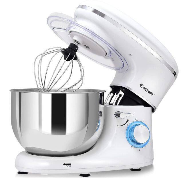 ARLIME Stand Mixer, 660W 6-Speed Tilt-Head Food Stand Mixers with 6.5 Qt. Stainless Steel Bowl