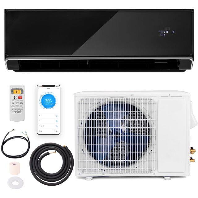 ARLIME 17000 BTU Wifi Enabled Mini Split Air Conditioner & Heater, 17000 BTU, 208-230V, 21 SEER2