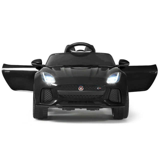 12V Kids Ride-On Car, Licensed Jaguar F-Type SVR Electric Vehicle with Remote Control, Lights, MP3, Motorized Car, Gift for Boys & Girls