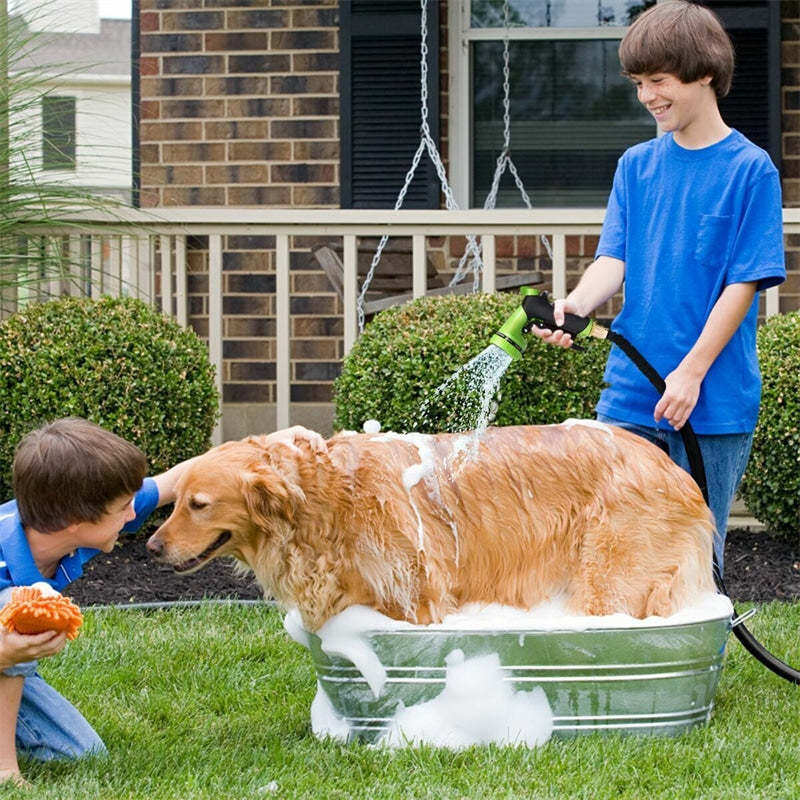 25ft Expandable Garden Hose Pipe Flexible Water Hose with Spray Nozzle