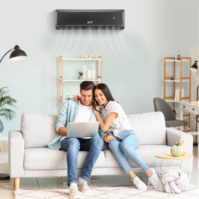 Energy Star Certified 18000 BTU Mini Split Air Conditioner & Heater, 21 SEER2 208-230V Inverter Ductless Split AC with Heat Pump for Rooms 1250 Sq.Ft