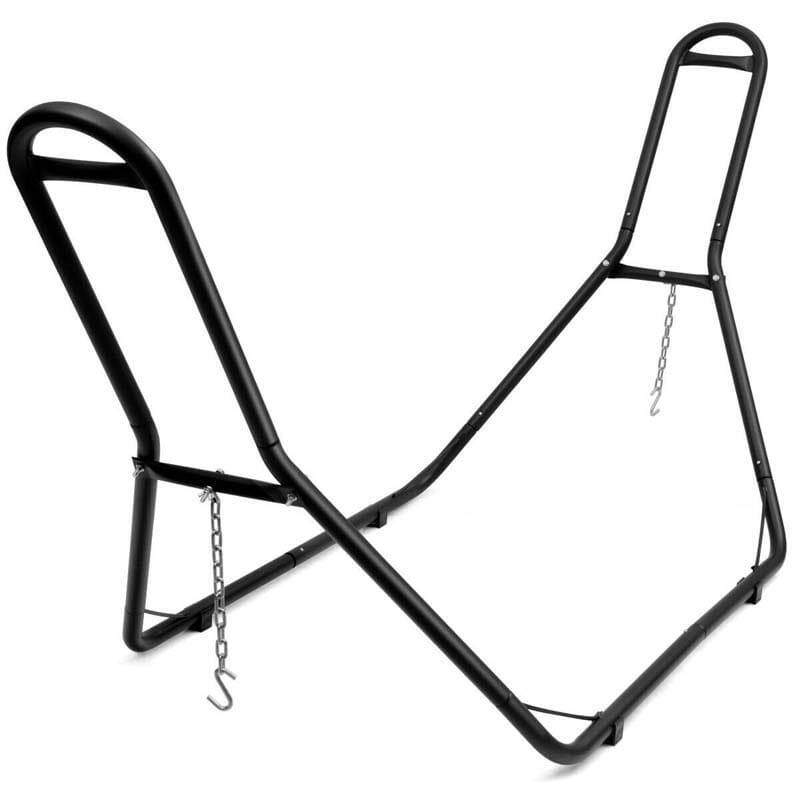 Steel Hammock Stand Universal 2 Person Heavy Duty Hammock Frame Adjustable Multi-Use Hammock Stand Fit 9-13FT Hammock