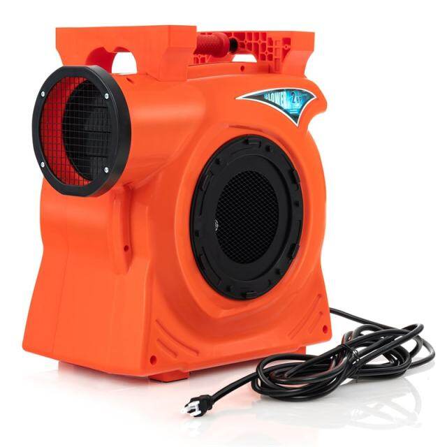 Commercial Air Blower 2HP/1500W Bounce House Blower with Handle, Air Blower Pump Fan for Inflatables Water Slide Bouncy Castle & Holiday Decorations