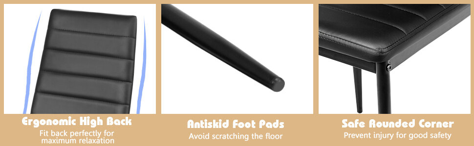 set of 6 dining chairs