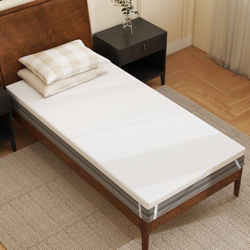 KOMFOTT Gel-Infused Memory Foam Mattress Topper