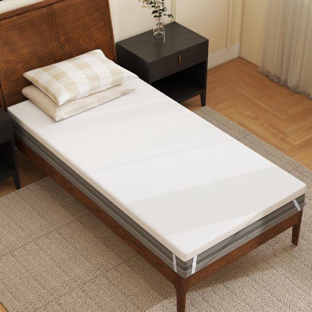 KOMFOTT Gel-Infused Memory Foam Mattress Topper