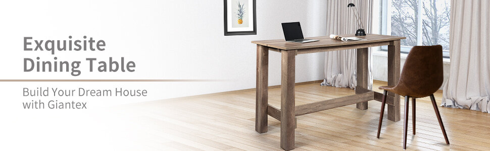 Rectangular Counter Table