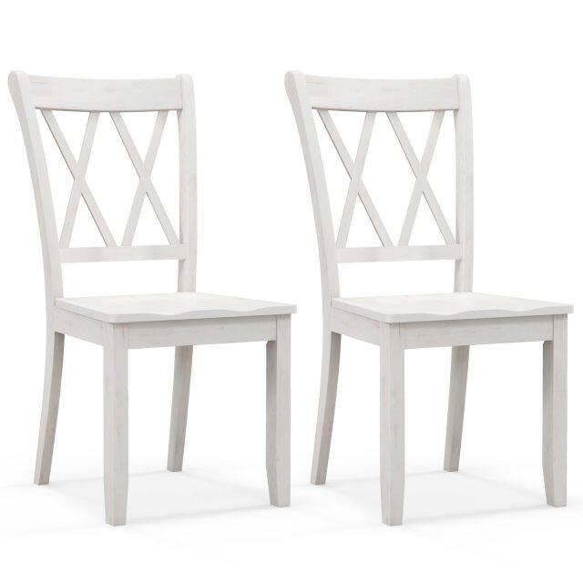 KOMFOTT Wood Dining Chairs Set of 2/4