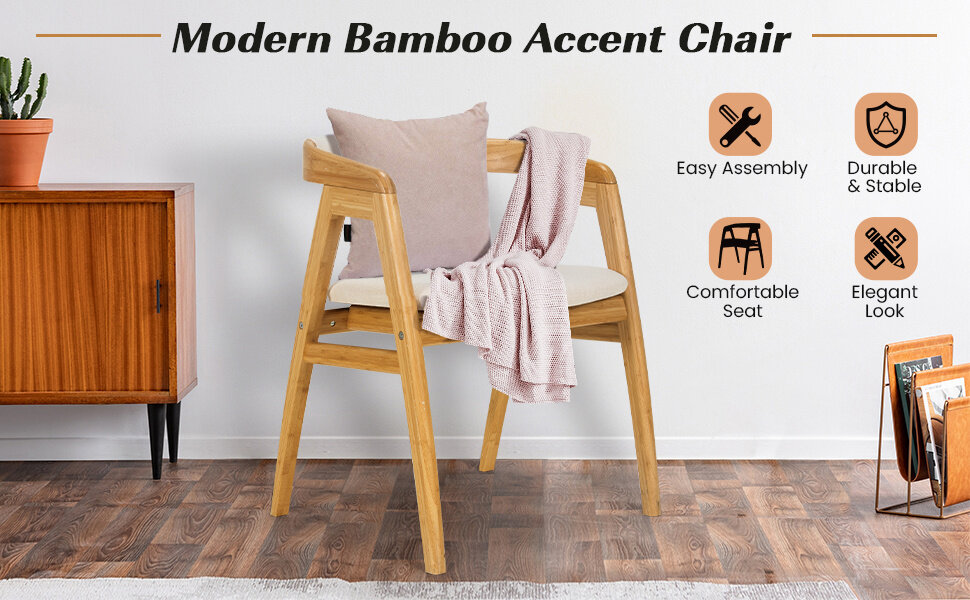 Bamboo Accent Chair