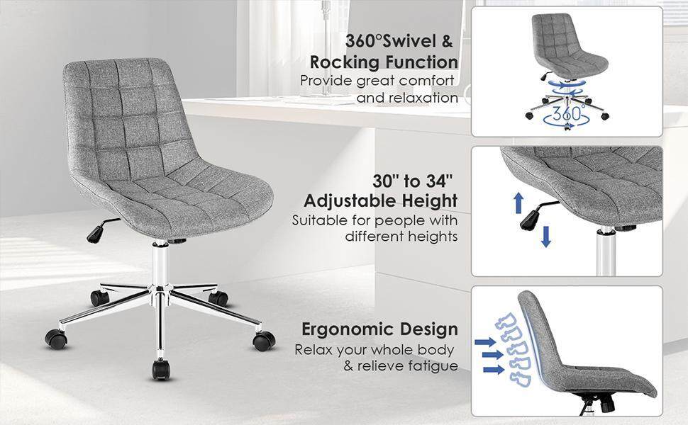 Mid-Back Office Chair