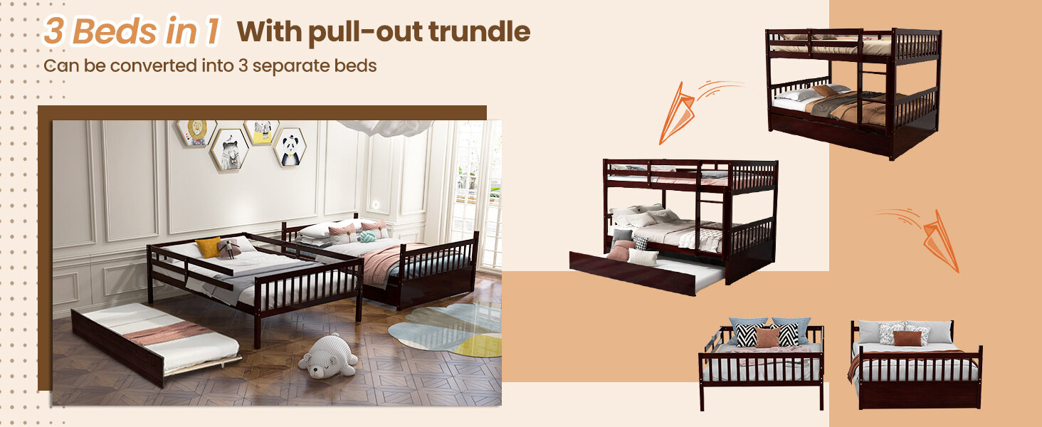 Full Size Bunk Beds