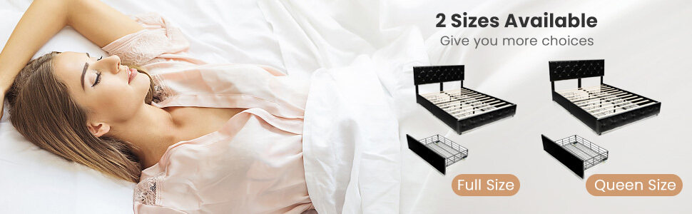 Full and Queen Size Bed