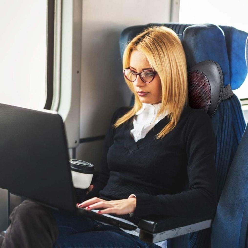 KOMFOTT Shiatsu Back Neck Massager with Heat, Kneading Massage Pillow for Muscle Pain Relief