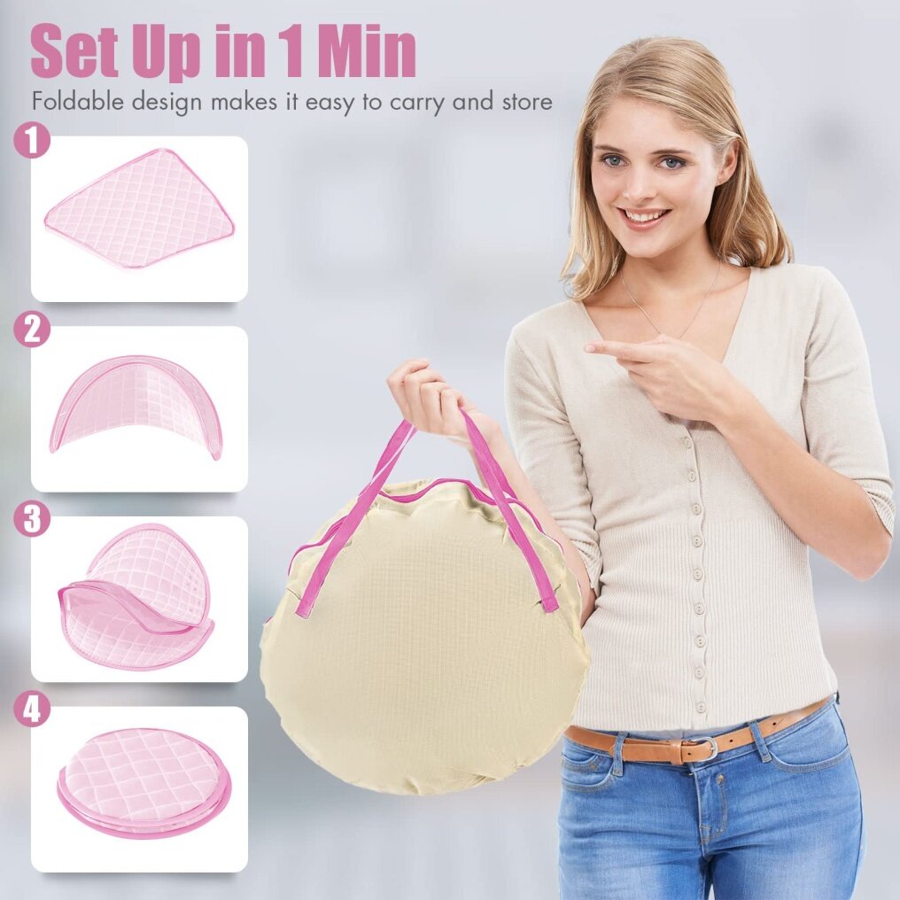 KOMFOTT Portable Folding 1 or 2 Person Steam Spa Sauna with Remote Control