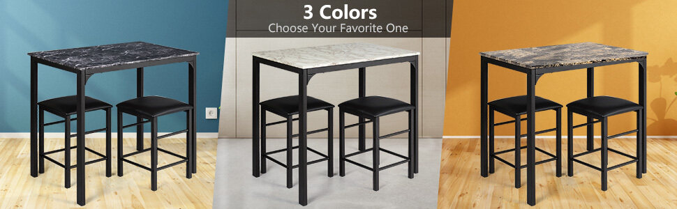 3 Piece Dining Set