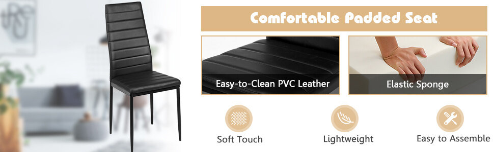 set of 6 dining chairs