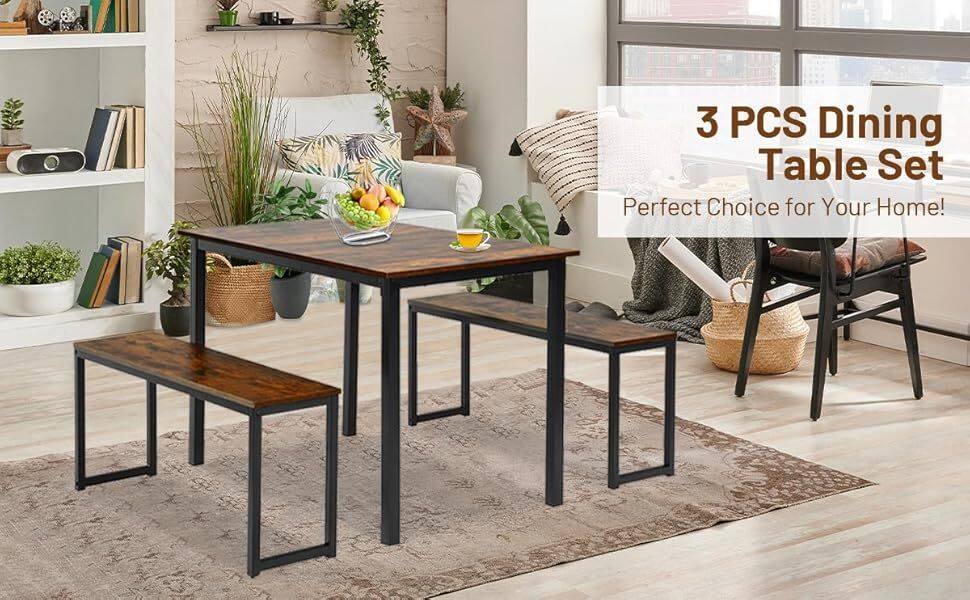 Dining Table with Bench