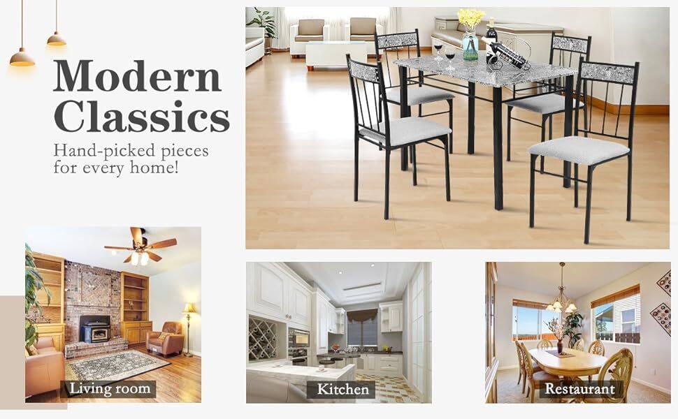 Modern Dinner Table Set