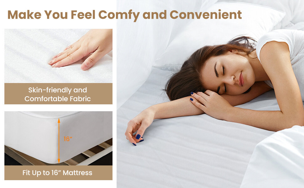electric heated mattress pad