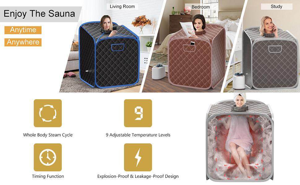 Portable Steam Sauna Spa