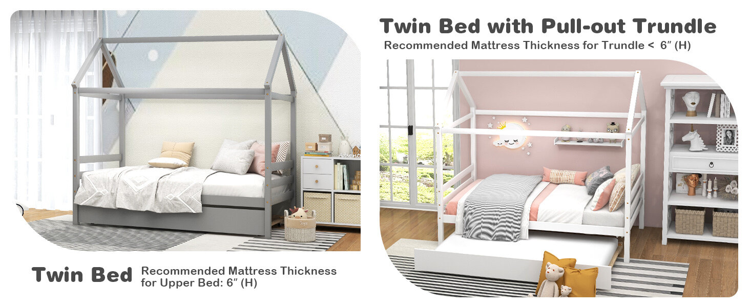 Wood Twin Size Daybed