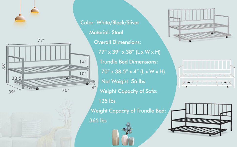 day beds twin size