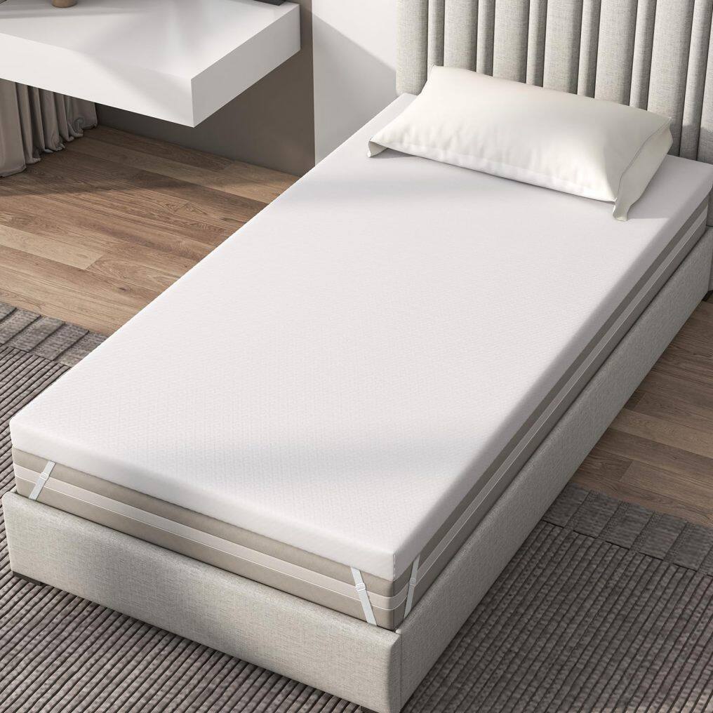 KOMFOTT Gel-Infused Memory Foam Mattress Topper