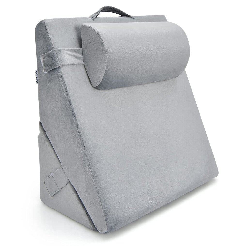 KOMFOTT Memory Foam Wedge Pillows with Head Support for Sleeping and Sitting