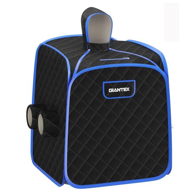 KOMFOTT Portable Folding 1 or 2 Person Steam Spa Sauna with Remote Control