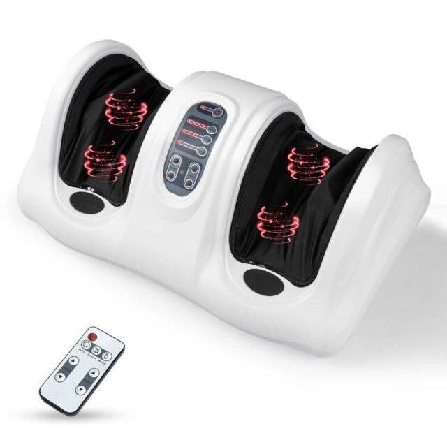 KOMFOTT Electric Shiatsu Foot Massager with Remote and 4 Massage Modes