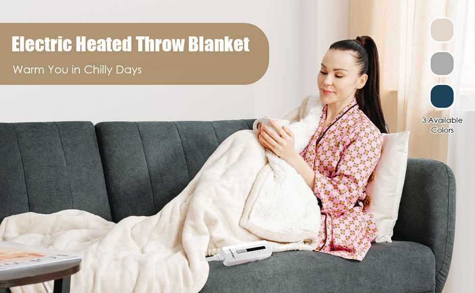 Electric Blanket Throws