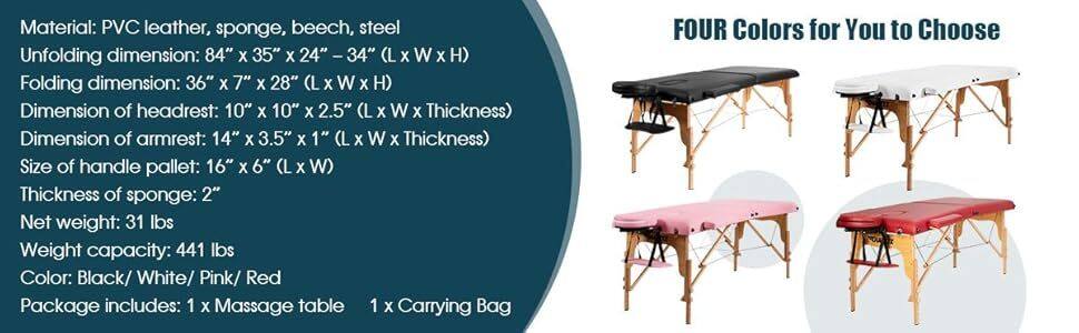 Massage Table Massage Spa Bed