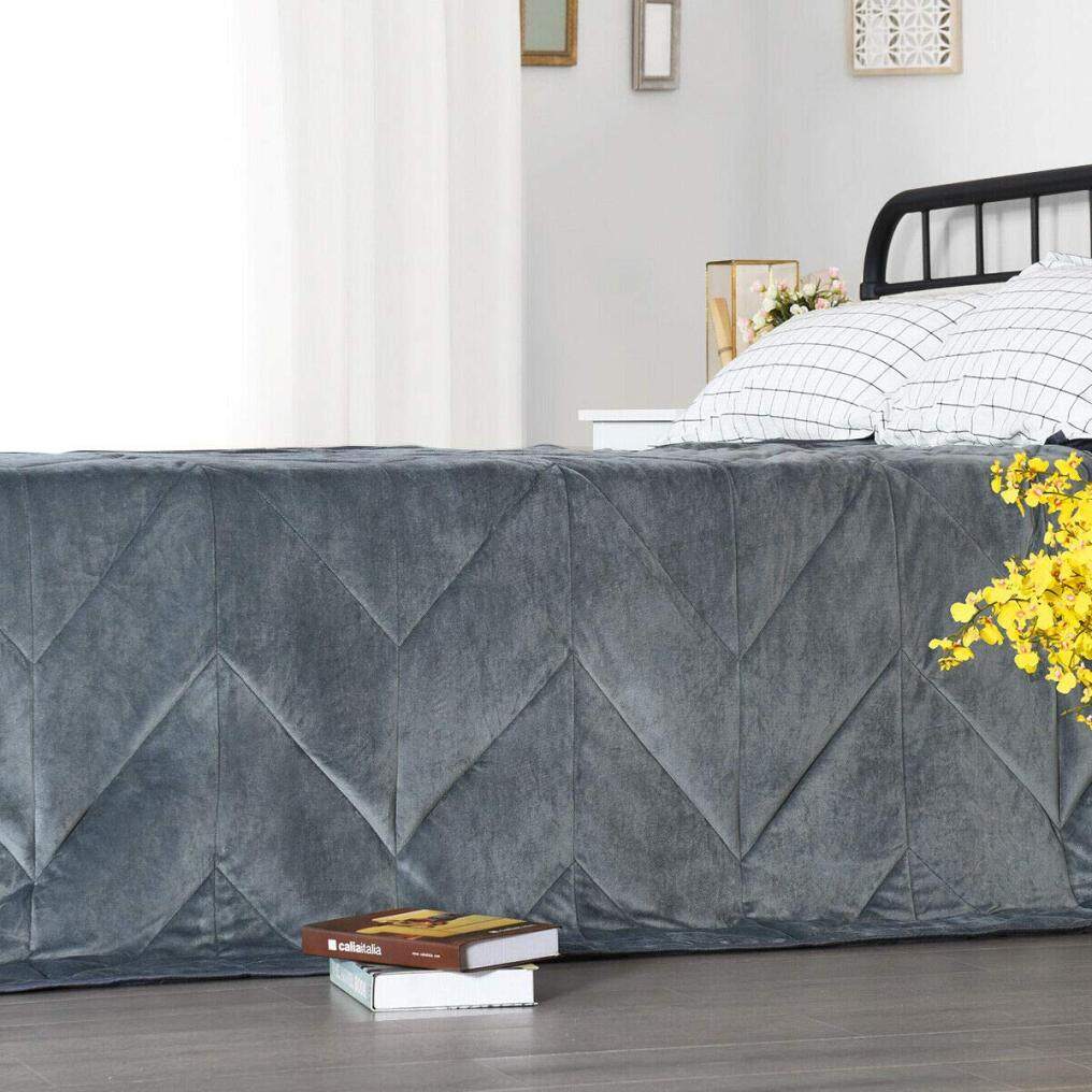 KOMFOTT Premium Weighted Blanket 17lbs |60"x80"| Queen Size, for Kids Adults