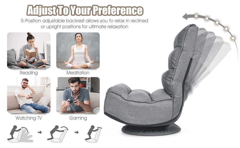 360 Degree Swivel Floor Chair