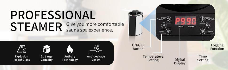 Steam Sauna Portable