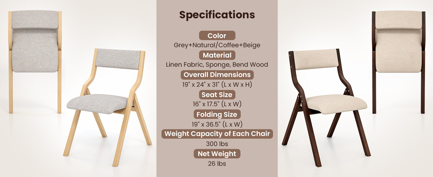 folding dining chairs